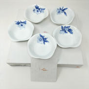 オリエンタルブルー深小皿箭|深川製磁