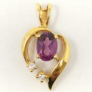 K18ペンダントトップ|なし