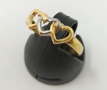 K18リング|日付イニシャル有