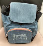 デニム バックパック|COACH