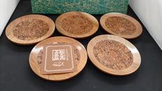 嵌茶托 兼 菓子皿|桃の実工房