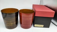 うるしカップ ペア|-