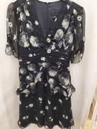 アナスイ シルク花柄ワンピース|ANNA SUI