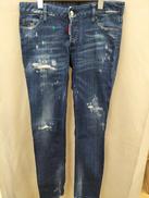 DSQUARED2ペイント加工デニムパンツ|DSQUARED2