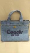 デニムカーゴトートバッグ、ショルダーバッグ|COACH