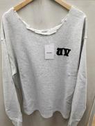 タグ付ACLENTカットオフワンショルダールーズスウェット|ACLENT