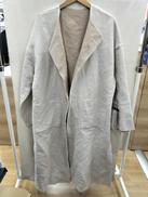 タグ付きリバーシブルガウンコート|W CLOSET