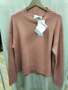 L/S SWEATER CORAL PINK|JILL SANDER
