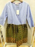 タグ付JUCCA切り替えワンピース|JUCCA