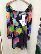 タグ付きデシグアル花柄ワンピース|DESIGUAL