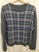 バーバリー ノバチェック ニット セーター|BURBERRY BLACK LABEL