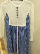 CHESTYミスアドラ ストライプ柄ワンピース|CHESTY MISSADORA