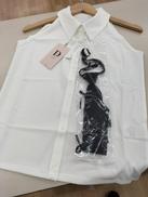 タグ付ダーリッチ リボンネクタイノースリブラウス|DARICH