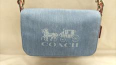 コーチデニム ホースアンドキャリッジ ショルダーバッグ|COACH