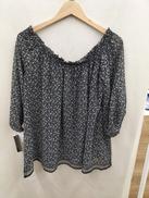 タグ付きナノユニバース ペイズリー柄ブラウス|NANO-UNIVERSE