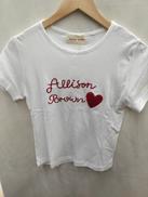 タグ付きアリソンブラウン半袖Tシャツ|ALLISON BROWN