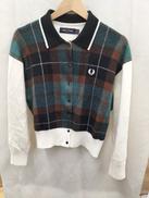 フレッドペリー タータンジャガードニットカーディガン|FRED PERRY