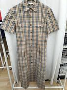BURBERRY'S ノバチェック ロングシャツワンピース|BURBERRY'S