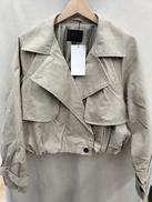 タグ付ZARA ショートバルーントレンチコート|ZARA