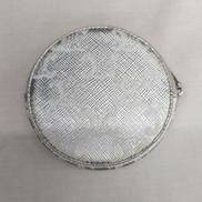 トリオンキャンバスコインケースシルバー|CELINE