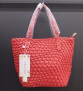 タグ付きモンテロッソ編みバッグ|MONTE ROSSO