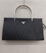 プラダ　メタルハンドルバッグ|PRADA