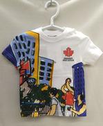 タグ付DSQUARED2 ブリント半袖Tシャツ|DSQUARED2