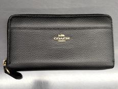 ラウンドファスナー長財布|COACH