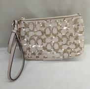 スパンコールポーチ|COACH