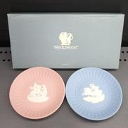 ウェッジウッド ジャスパー ペア ミニプレート|WEDGWOOD