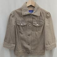 バーバリー七分袖デニムジャケット|BURBERRY BLUE LABEL