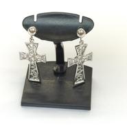 ピアス(クロス)|K18刻印