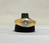 ダイヤ入りコンビリング|総重量5.8G