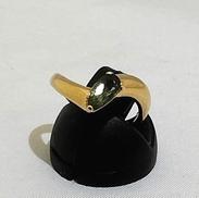 石付きリング(緑)|総重量3.9G