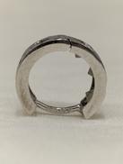 K14WG片耳ピアス|N/B