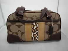 キャンバスショルダーバッグ|COACH