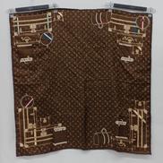 ルイ・ヴィトン カレ・モノグラム トランク スカーフ|LOUIS VUITTON