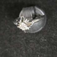PT900石付リング　5.8ｇ|PT900