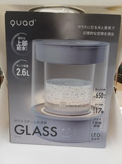 ガラススチーム加湿器|QUAD