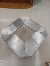 ジカロテーブル 幅90 奥行90 高さ 40 収納サイズ70|SNOW PEAK