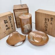 茶筒・茶托・銘々皿セット|玉川堂