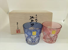 冷酒杯(ペア)|カガミクリスタル