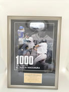中村剛也1000安打記念フォトパネル|-