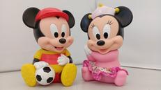 ヴィンテージソフビ人形ペア|DISNEY