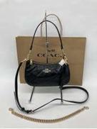 テリショルダーバッグ・キルティング|COACH