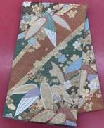 袋帯(グリーン)|不明