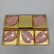 箸置き桜金箔5個セット|金銀箔工芸