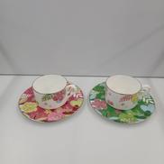 カップ&ソーサー2客セット|ナルミ
