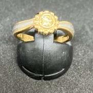 K18、Pt900 コンビリング12号|K18 PT900