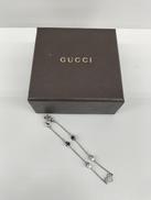 アメジスト ハートタグ925ブレスレット|GUCCI
